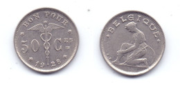 Belgium 50 Centimes 1928 (French Legend) - 50 Centimes