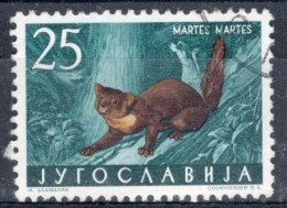 Yugoslavia 1960 Single Local Fauna - Mammals In Fine Used. - Usati