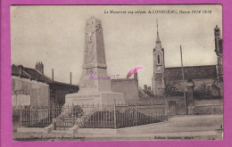 CPA LONGUEAU 80 - Le Monument Aux Enfants De La GUerre 1914 1918 Carte Voyagé 1934 - Longueau
