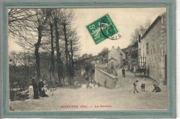 CPA - GOUVIEUX (60) - Aspect Du Quartier , Les Carrières , Au Début Du Siècle - Gouvieux