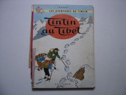 Tintin Au Tibet HERGE Les Aventures De Tintin 1960 Casterman - Tintin