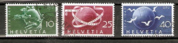 SUIZA. 1949. YT 474/479. 75º ANIV. UNION POSTAL UNIVERSAL - Oblitérés