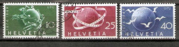 SUIZA. 1949. YT 474/479. 75º ANIV. UNION POSTAL UNIVERSAL - Oblitérés