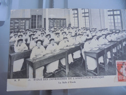 Paris (75) Ecole Des Infirmières De L'assistance Publique - La Salle D'Etude - Santé, Hôpitaux