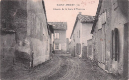 Saint Priest - Chemin De La Gare D'Heyrieux -   CPA °Rn - Saint Priest