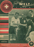 Deutschland - Sonderausgabe Fussball Weltmeisterschaft 1954 - Herausgeber Gerhard Bahr - 32 Seiten Mit Vielen Abbildunge - Altri & Non Classificati