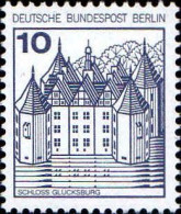 Berlin Poste N** Yv:496 Mi:532AI Schloss Glücksburg (Thème) - Castillos