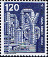 Berlin Poste N** Yv:467 Mi:503 Chemieanlage (Thème) - Scheikunde