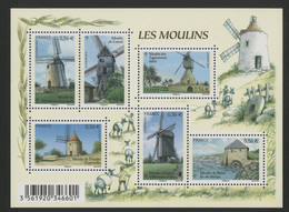 FRANCE 2010 Feuillet F4485 "Les Moulins" Neuf ** MNH. TB. - Mint/Hinged