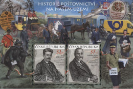 CZ 2017-955 Postal History, CZECH REPUBLIK, Bl, MNH - Blocks & Kleinbögen