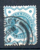 GRANDE-BRETAGNE Victoria 1/2 Vert 1887 N°92 - Gebraucht