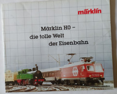 Train Chemin Fer Rail Locomotive Wagon Catalogue Katalogue Marklin 1984 -1985 - Germany