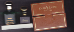 Coffret 2 Miniature Vintage Parfum - Ralph Lauren  - EDT - Polo - Pleine Avec Boite 7ml & 3,5ml - Miniaturen Flesjes Dame (met Doos)