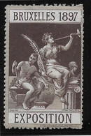 Belgique - Bruxelles 1897 - Vignette - Neuf * Avec Charnière - TB - Erinnofilia [E]
