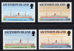 Ascension Island 1999 Serie 4v Expo Australia 99 - Ships MNH - Ascension