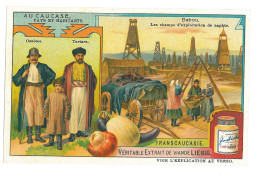 Az 1 - 19624 BAKU, Oil Wells, Ethnics Ossetians And Tatars, Azerbaijan - Old Photocard ( 11/7 Cm ) - Aserbaidschan