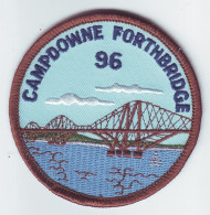 B 16 - 3 ENGLAND Scout Badge - Camp DOWNE - 1996 - Movimiento Scout