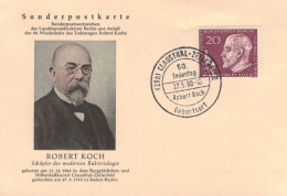 Heinrich Hermann Robert Koch Dt. Mediziner Mikrobiologe Und Hygieniker - Clausthal Zellerfeld  1960 Bezwinger Seuchen - Medicina