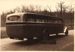 Beaurepaire * RARE * Autobus Autocar Bus Car Marque Type ? * Ligne Vienne Lyon * Carrosserie A. ROUSSET à Lyon - Beaurepaire