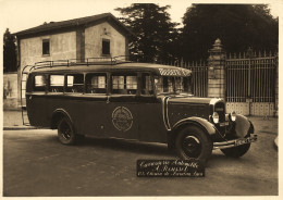 La Tour Du Pin * RARE * Autobus Autocar Modern's Car BERNERO Bus Car Citroën CITROEN Type ?* Carrosserie A. ROUSSET Lyon - La Tour-du-Pin