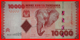 * GREAT BRITAIN (2010-2020):TANZANIA 10000 SHILLINGS (2020) NUERERE (1922-1999) JUST PUBLISHED· LOW START!  NO RESERVE! - Tansania