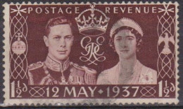 Couronnement - GRANDE BRETAGNE - Roi Georges VI - N° 223 - 1937 - Used Stamps