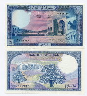 1980's Lebanon 100 Livres Gem Uncirculated Banknote X 10 Piece Lot - Liban