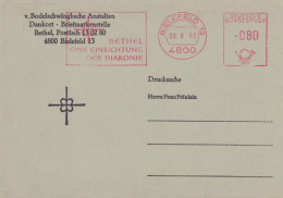 Bodelschwinghsche Anstalten Dankort Bethel - 4800 Bielefeld 1982 - Medicina