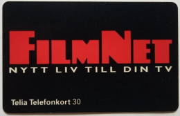 Sweden Mk 30 Chip Card - FilmNet - Suède