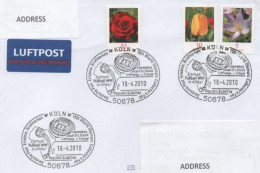 Germany, Football, World Championship 2010 South Africa, Air Mailed From Germany To Croatia - 2010 – Afrique Du Sud