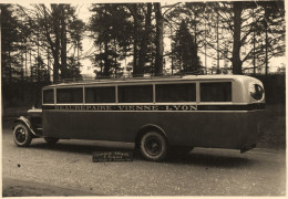 Beaurepaire * RARE * Autobus Autocar Bus Car Marque Type ? * Ligne Vienne Lyon * Carrosserie A. ROUSSET à Lyon - Beaurepaire