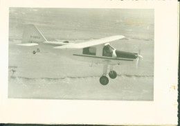 CP Carte De Vœux Avion Dornier 27 Au Dessus Du Grand Erg 1954 STRAC Aérodrome D'El Aouina Tunis Tunisie - 1946-....: Moderne