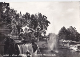 Cartolina Torino - Parco Del Valentino - Fontana Monumentale - Parken & Tuinen