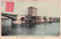 Poissy - Pont Et Vieux Moulin  -  CPA  °J - Poissy