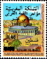 Maroc Poste N** Yv: 900 Mi:973 Palestine Dôme Du Rocher Jérusalem - Moschee E Sinagoghe