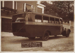 Les Avenières * RARE * Autobus Autocar Bus Car Marque Type ? * Ligne Corbelin La Tour Du Pin Carrosserie A. ROUSSET Lyon - Les Avenières