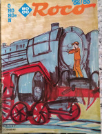 Train Chemin Fer Rail Locomotive Wagon Bahnspass Zug Gleise Catalogue Katalog Roco1982 - 1983 - Germania