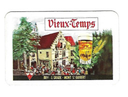 1a 1 Losse Speelkaart Brij. Grade Vieux-Temps Mont St Guibert - Sonstige & Ohne Zuordnung