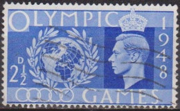 Jeux Olympiques De Londres - GRANDE BRETAGNE - Globe Et Lauriers - N° 241 - 1948 - Gebraucht