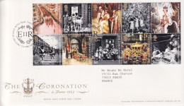 FDC SG 2368/2377 - Lettres & Documents