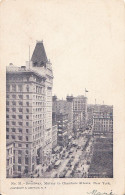 3816 – B&W PC – Broadway New York – Undivided Bak – Stamp Postmark – Good Condition - Autres Monuments, édifices