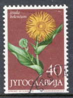 Yugoslavia 1965 Single Local Flora In Fine Used. - Oblitérés