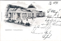 Marienbad, Ferdinandsbrunnen (Stempel: Marienbad 1899) - Boehmen Und Maehren