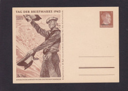 CPSM Ukraine Entier Postal Hitler Surchargé WWII Allemagne Germany Guerre War 1942 - Oekraïne