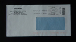 Vélo Bicycle Timbre En Ligne Montimbrenligne Sur Lettre (e-stamp On Cover) Ref TPP 5103 - Vélo