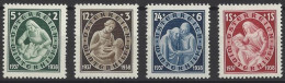 Austria  499/502 * Charnela. 1937 - Ungebraucht