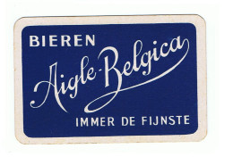 50a 1 Losse  Speelkaart Brij. Aigle Belgica Brugge - Andere & Zonder Classificatie