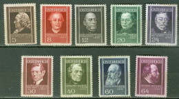 Austria  506/514 * Charnela. 1937 - Ungebraucht