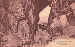 FRANCE - Quiberon - La Roche Trouée Sur La Côté Sauvage - Carte Postale Ancienne - Quiberon