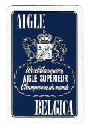 54a 1 Losse  Speelkaart Brij. Aigle Belgica Brugge - Other & Unclassified